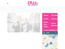 Tablet Screenshot of dfwh.com